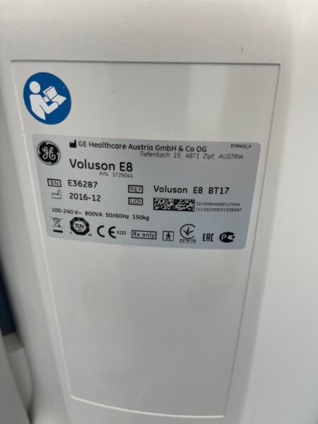GE Voluson E8 BT19 - Image 6