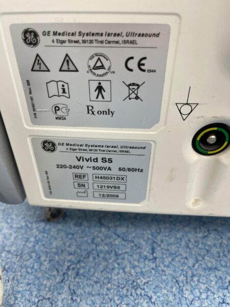 GE Vivid S5 - Image 9
