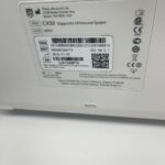 Philips CX50 ultrasound label, refurbished by EMCG